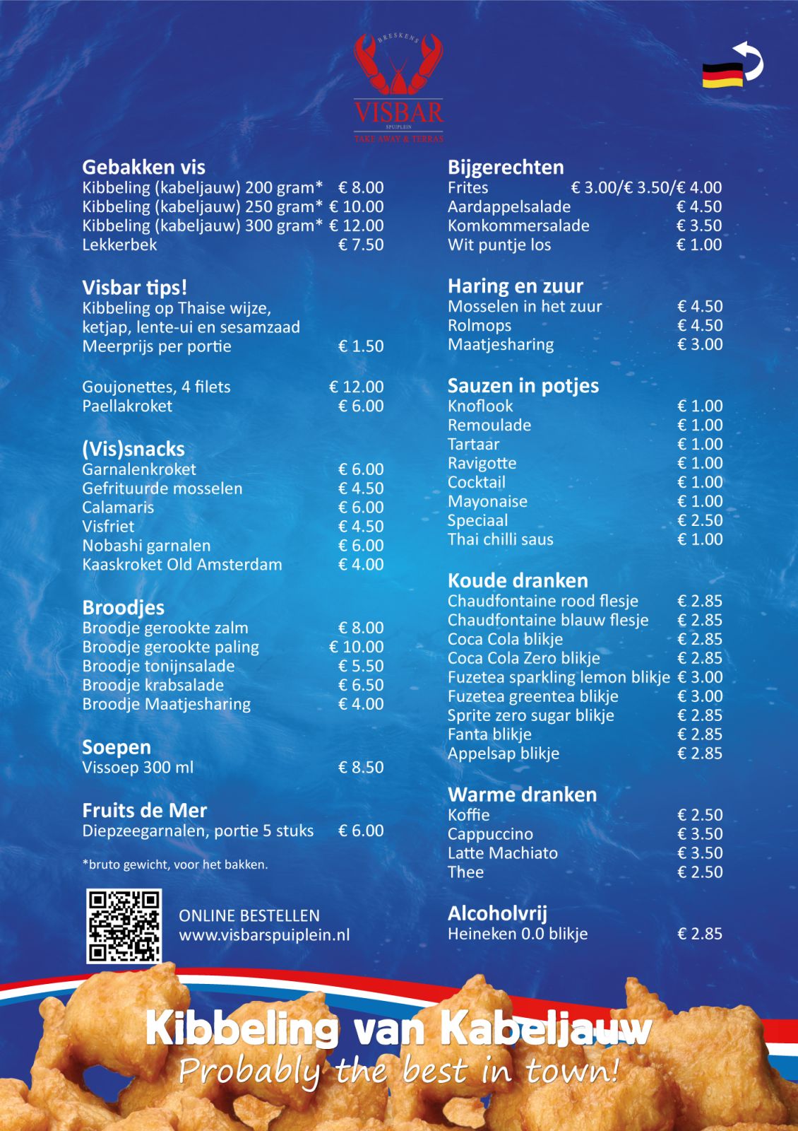 menukaart nl juli 2025